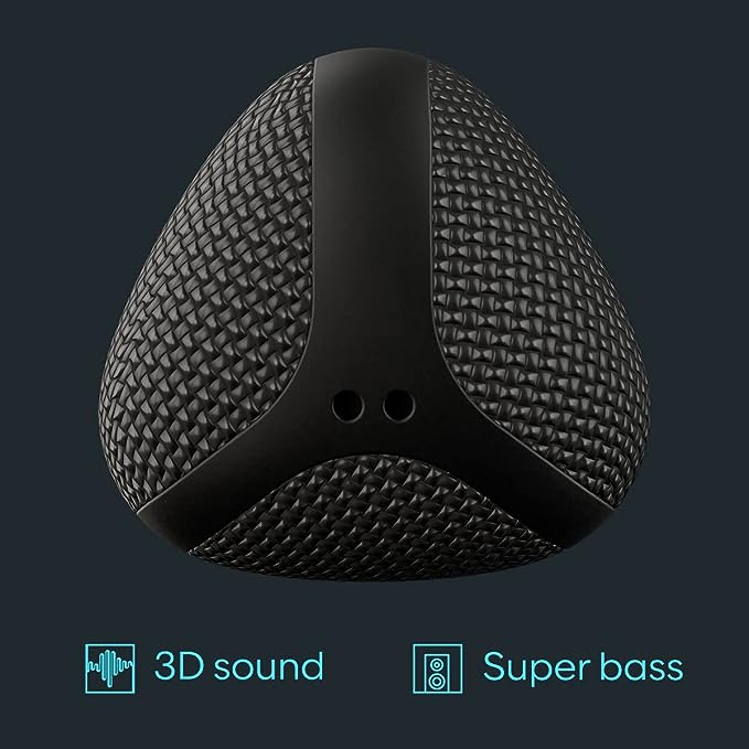 Newly Launched GOVO GOCRUSH 900 Portable Wireless Bluetooth Speaker with 24W Explosive Sound, TWS & AUX Input, SD Card Slot, 25 Hours Playtime, IPX7 Water Resistant, Type C (Black) Newly Launched GOVO GOCRUSH 900 Portable Wireless Bluetooth Speaker with 24W Explosive Sound, TWS & AUX Input, SD Card Slot, 25 Hours Playtime, IPX7 Water Resistant, Type C (Black)
